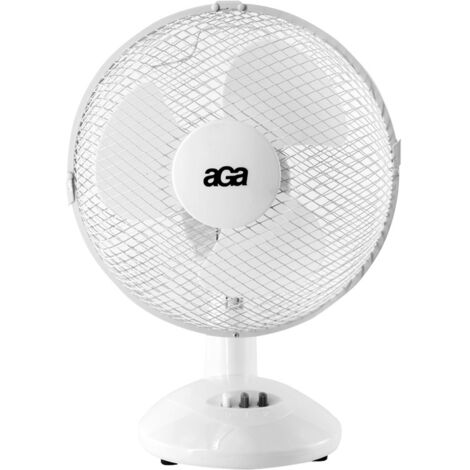 Aga Ventilador de Mesa 23 cm MR8114 Blanco