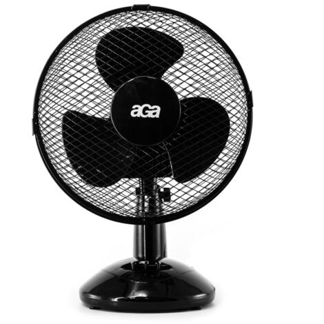Aga Ventilador de Mesa 23 cm MR8114 Negro