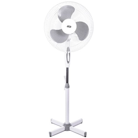 AGA24 Aga Ventilateur sur pied 43 cm Blanc