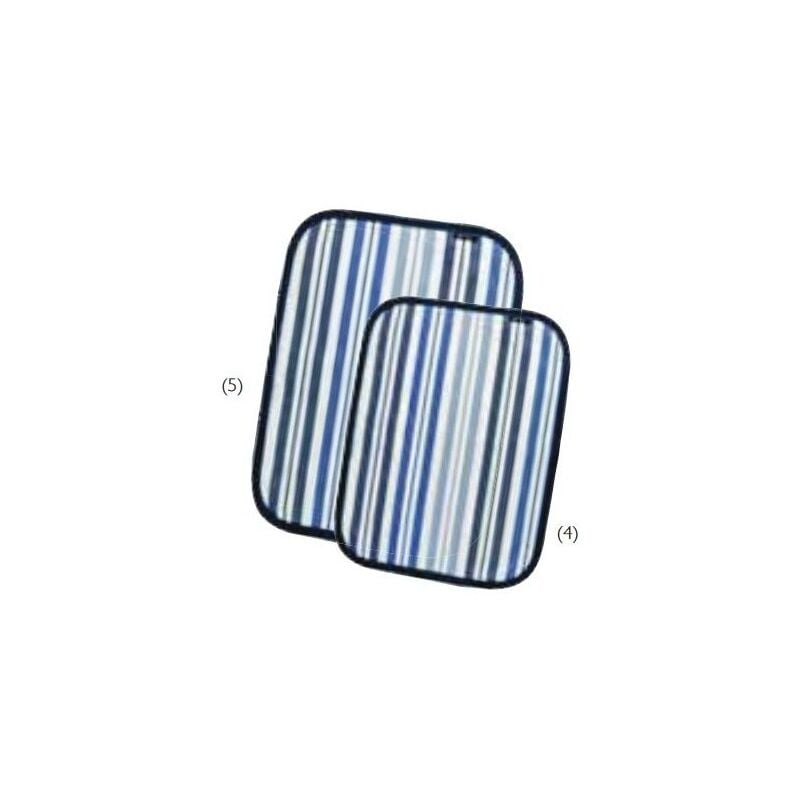 W3022 Placemat 27x36cm cotton - Blue Striped - AGA