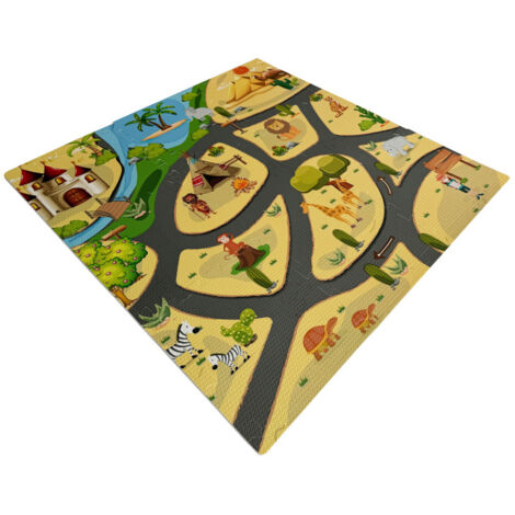 Aga4Kids Alfombra de Espuma Puzzle DS533