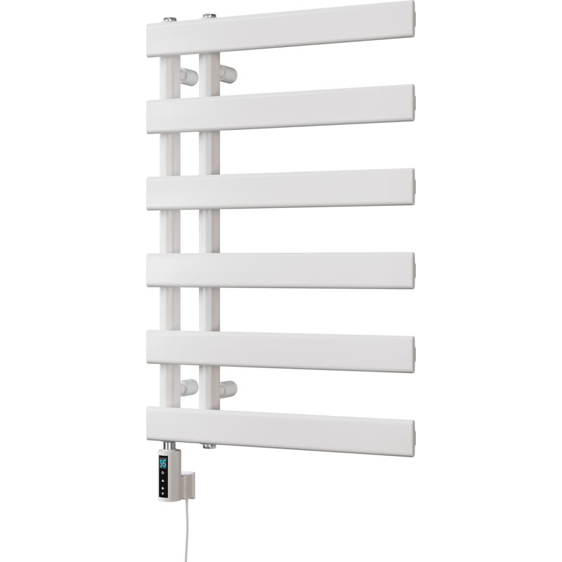 Image of Agar - White Electric Towel Rail&hellip;