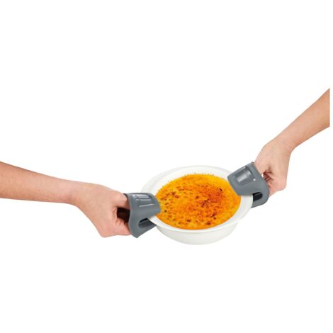 Agarrador Silicona ResistenteCalor 2Unid AptoLavavajillas Hasta230°C Grandchef Tescoma