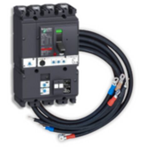 AGCP : Disjoncteur Différentiel NSX250F 2.2AB Vigi + bretelles + caches bornes