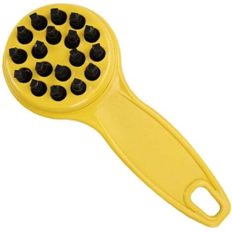 AGE 1 Pc Nettoyer Le Poisson Scales Brosse Poisson avec Poignée Longue Cleaner Rasoir Remover Détartrant Skinner Outils De Pêche pour La Maison Kitchen
