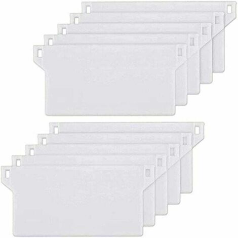 AGE 10pcs Plaque de Lestage Store Californien Poids Lest Stores Verticaux Plaque Lestage Store Lamelle Verticale 127mm Pièce Rechange Blanche