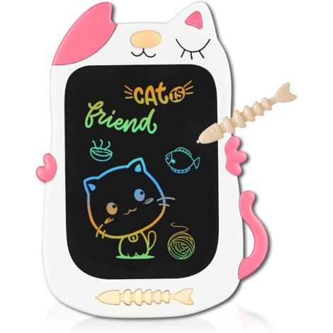 AGE 8,5 pouces LCD Kids Drawing Pad Graffiti Board, Apprentissage Jouets éducatifs Cadeaux d'anniversaire Enfants Jouets 3+ Ans Filles Garçons