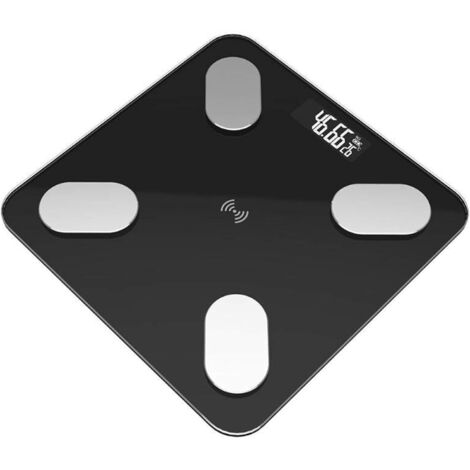 AGE Balance de graisse corporelle balance de laboratoire LCD numérique de haute précision voix intelligente bluetooth application électronique balance de poids balance de graisse corporelle balance él