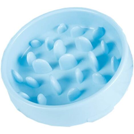 AGE Bol en plastique chien jungle bol de nourriture lente arrêter la nourriture bol en plastique ustensiles de nourriture pour animaux de compagnie fournitures pour animaux de compagnie chat et chien 