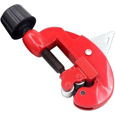 AGE Coupe-tube ajustable, Mini Coupe-Tube(4-28mm), Machine de Découpe pour Tubes/Tuyaux en Cuivre, de Laiton, PVC, Plastique et Aluminium, avec Tondeuse Cachée