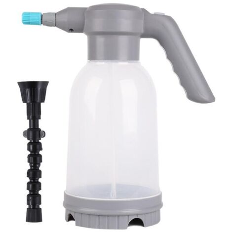 AGE Flacon pulvérisateur électrique, 2.5L Automatique Plante arrosoir , Jardin pulvérisateur Bouteille, Jardin arrosoir Machine, électrique brumisateur, Jardin pulvérisateur Outil (Transparent épaissi