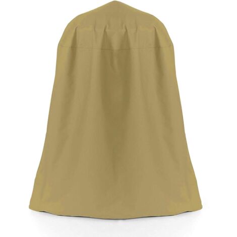 AGE Housse de fontaine de jardin 36 "x 42" Housse anti-poussière imperméable Oxford 600D avec cordon de serrage Fontaine de jardin extérieure