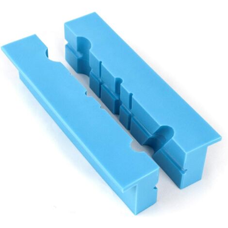 AGE Mâchoires d'étau 5,5" mâchoires souples en nylon, utilisées pour la fabrication d'armes à feu, le travail du bois, la fabrication de bijoux, les tuyaux