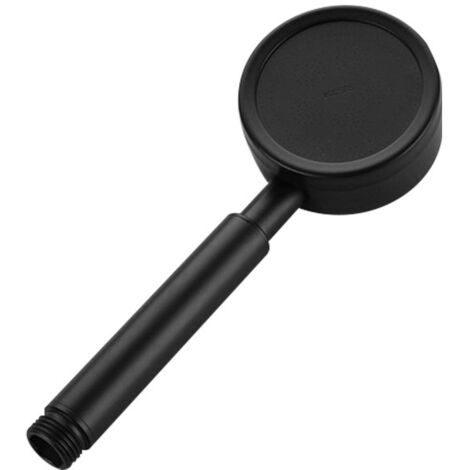 AGE Pommeau Douche,Pommeau de Douche Haute Pression en Acier Inoxydable 304, Douchette Douche Salle de Bain Economie d'Eau(Noire)