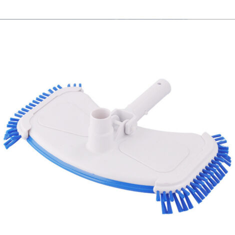 AGE Tête d'aspiration avec brosse latérale fournitures de nettoyage de piscine tête de nettoyage d'aspiration de piscine