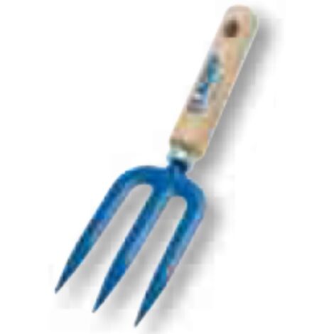 AGEF - FORCHETTA A 3 DENTI CON MANICO INLEGNO