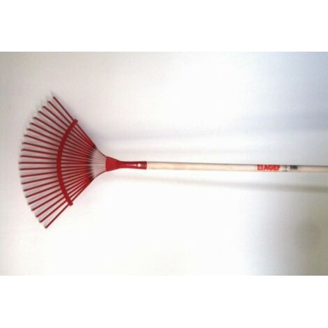 AGEF - SCOPA FISSA 22 DENTI MANICO IN FAGGIO 120CM