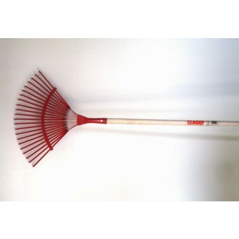 AGEF - SCOPA FISSA 22 DENTI MANICO IN FAGGIO 120CM