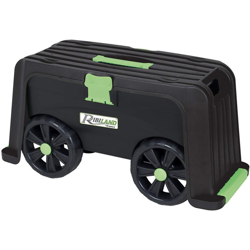 Agenouilloir - tabouret-chariot 4 en 1 sur roues - PRAGENP4R - RIBILAND