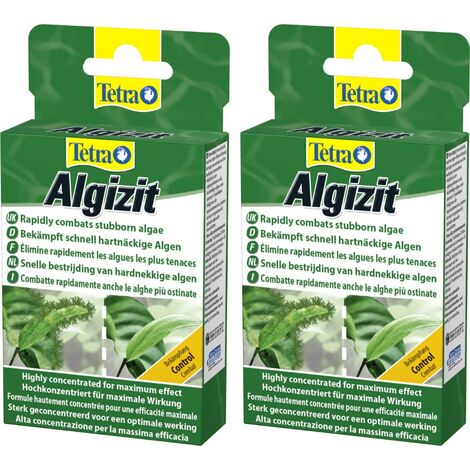 Agent anti-algues en algues en comprimés Tetra Agizit 10 comprimés (Lot de 2)