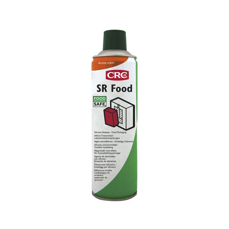 CRC - Agent de démoulage 500 ml, Silicone de classe alimentaire ( Prix pour 1 )