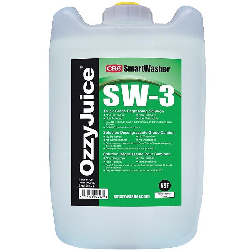 CRC - Dégraissant et nettoyant fontaines ozzyjuice® SW-3 sans solvant bidon de 20 l