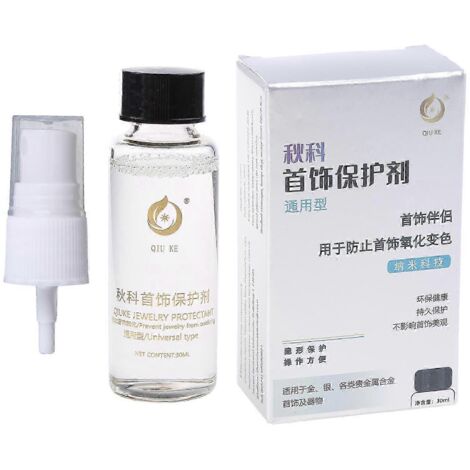 Agent de polissage protecteur anti-oxydation transparent pour bijoux, or et argent