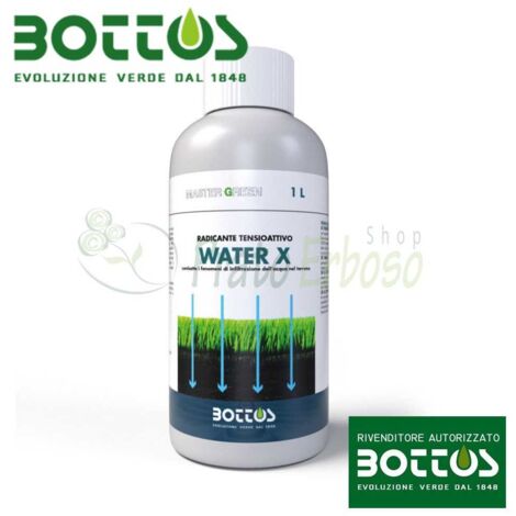 Agent mouillant pour pelouses 1 litre – Réduit la tension de surface de l'eau – Pénètre les sols hydrophobes – Usage professionnel – Bottos