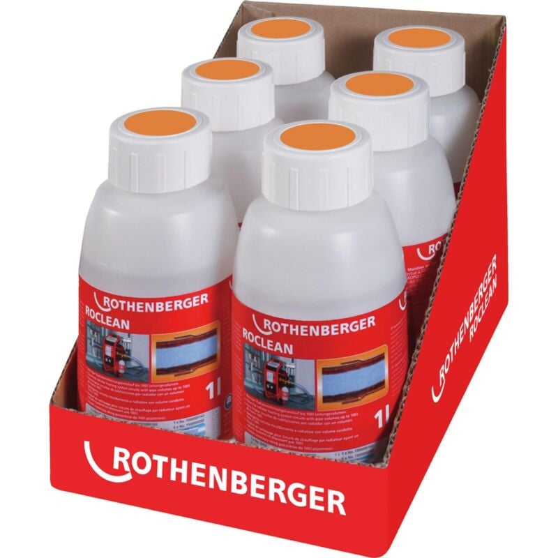 Rothenberger - Nettoyant pour radiateurs, pack de 6 - 1500000200