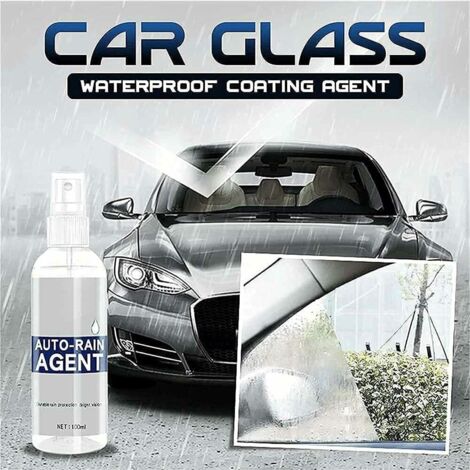 Agente Anti-lluvia para coche, pulverizador impermeable, antivaho, parabrisas, ventana, revestimiento de vidrio, accesorio para coche, 2 piezas