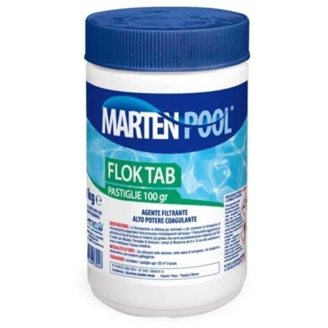 AGENTE FILTRANTE FLOKTAB 100GR PASTIGLIE.