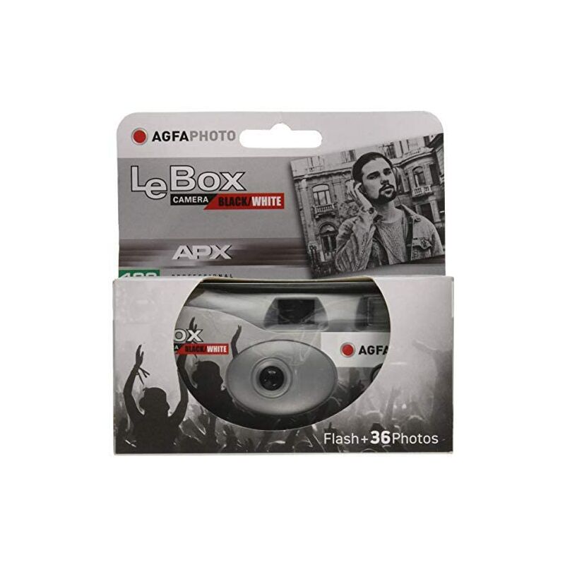 

Agfa Foto LeBox Negro/Blanco con Flash y hasta 36 imágenes en Blanco y Negro