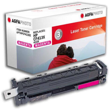 Agfaphoto apthpcf413xe tÓner compatible hp cf413x 410x magenta