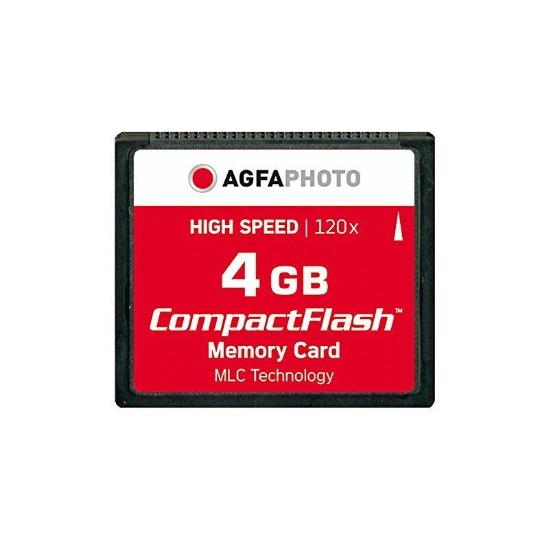 

AgfaPhoto Compact Flash, 4GB 4GB CompactFlash memoria flash