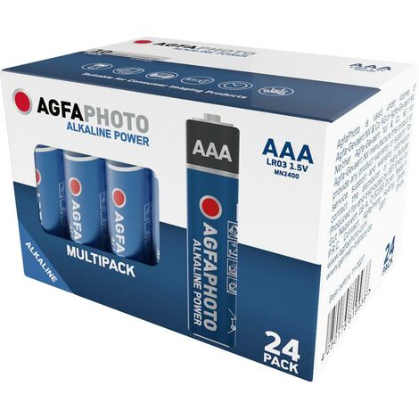 AgfaPhoto  Power LR03 Batteria Ministilo (AAA) Alcalina/manganese 1.5 V 24 pz.