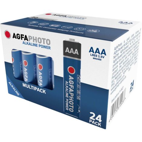 AgfaPhoto Power LR03 Pile LR3 (AAA) alcaline(s) 1.5 V 24 pc(s) X240842