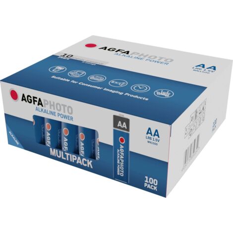 AgfaPhoto Power LR6 Mignon (AA)-Batterie Alkali-Mangan  1.5 V 100 St.