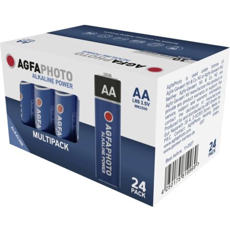 AgfaPhoto Power LR6 Pile LR6 (AA) alcaline(s) 1.5 V 24 pc(s) X240862