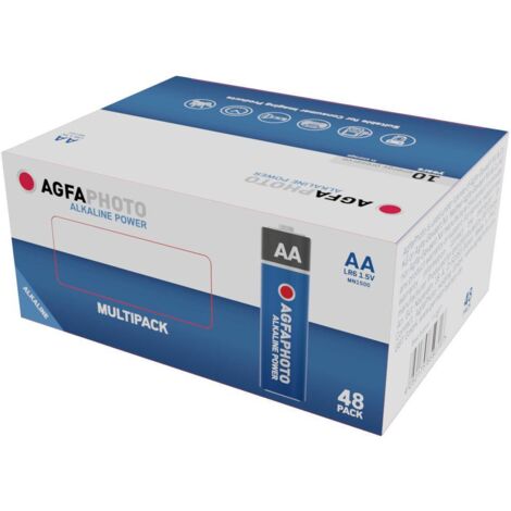 AgfaPhoto Power LR6 Pile LR6 (AA) alcaline(s) 1.5 V 48 pc(s) X240802