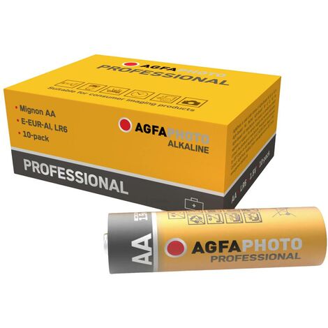 AgfaPhoto Professional Pile LR6 (AA) alcaline(s) 1.5 V 10 pc(s)