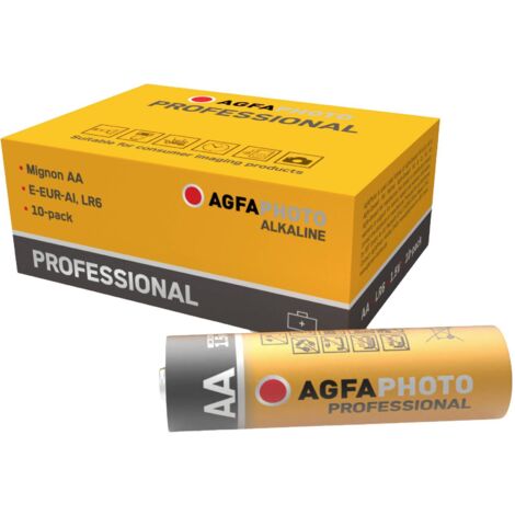 AgfaPhoto Professional Pile LR6 (AA) alcaline(s) 1.5 V 10 pc(s) S522872
