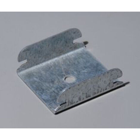 AGGANCIO A SCATTO PER PROFILO DA 50 mm. BORDI ARROTONDATI  PER CARTONGESSO 100.00 pz