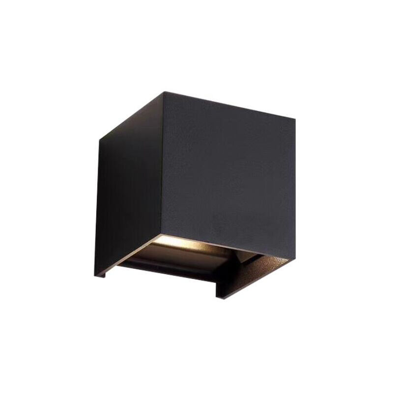 Applique Carré palma Extérieur double Faisceaux 6W Eq 60W IP65 Température de Couleur: Blanc chaud 3000K Aafgvc