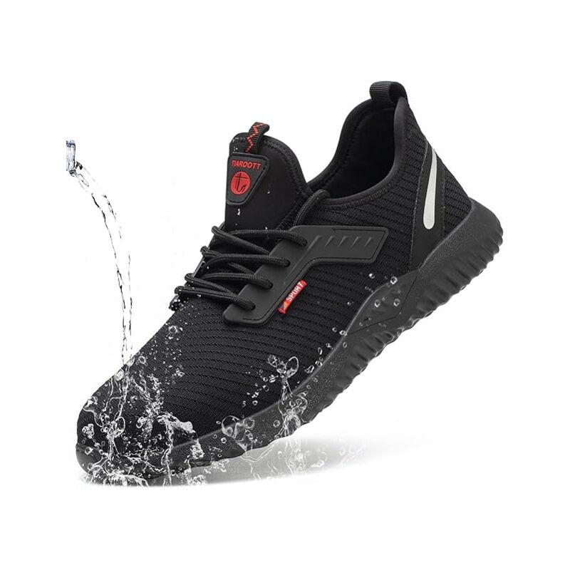 Aafgvc - Promotion, Chaussures de Sécurité Homme Femmes Chaussures de Travail Embout Acier Protection Ultra légère et Indestructible Respirant Basket