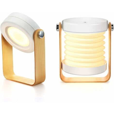 AGILITY Lampe de chevet Dimmable Touch Light, Lampes de chevet portables pour lampe de chevet avec table de nuit portable Safe Night Light