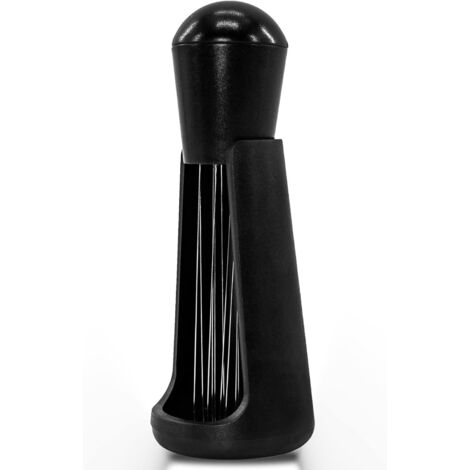 Agitador de café espresso con 12 agujas de 0,4 mm, herramientas de dispensación con soporte, dispensador de café espresso