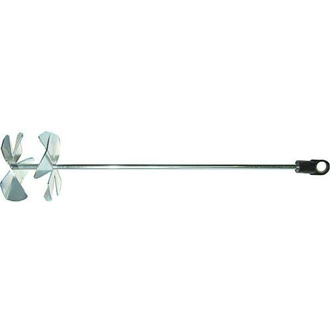 Agitateur 80mm jaune chrome