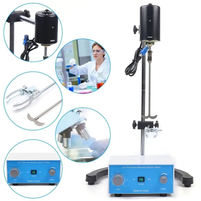 Agitateur aérien électrique Mélangeur biochimique de Mélange de tambour d'outil de Précision Laboratoire 60W 220V