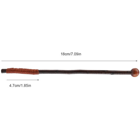 Agitateur Café Reusable Style Japonais Vintage - Bois naturel 18cm pour Café, Lait, Honey - Barre Mélangeur Livré 1