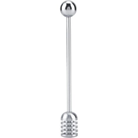 Agitateur de cuillère à miel en acier inoxydable solide